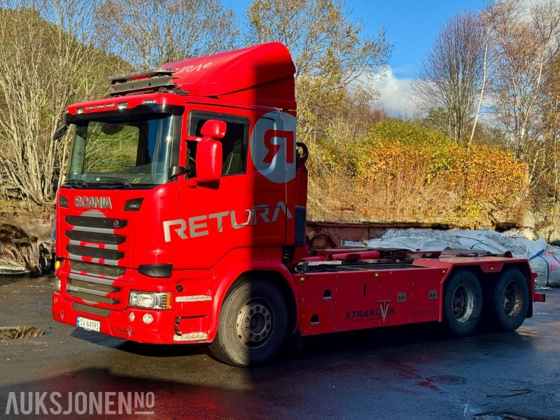 2015 Scania R490-6x2-Euro6T- Eu-godkjent til 01/26 - Km: 379186 - Крюковой мультилифт: фото 1 2015 Scania R490-6x2-Euro6T- Eu-godkjent til 01/26 - Km: 379186 - Крюковой мультилифт: фото 1