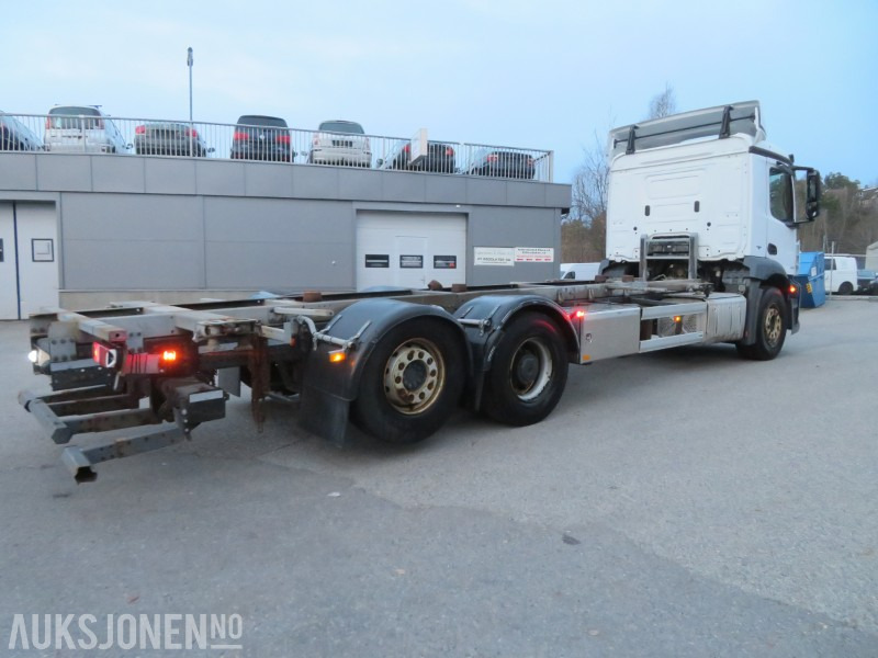 2016 Mercedes-Benz ANTOS 2535, kun 72109 km, automat, multiratt, ryggekamera, - Грузовик-контейнеровоз/ Сменный кузов: фото 4 2016 Mercedes-Benz ANTOS 2535, kun 72109 km, automat, multiratt, ryggekamera, - Грузовик-контейнеровоз/ Сменный кузов: фото 4