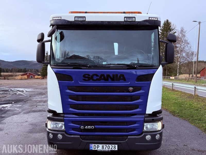 2016 Scania G450 EURO 6 444933 km - Styrbar boggi og Webasto - Крюковой мультилифт: фото 2 2016 Scania G450 EURO 6 444933 km - Styrbar boggi og Webasto - Крюковой мультилифт: фото 2
