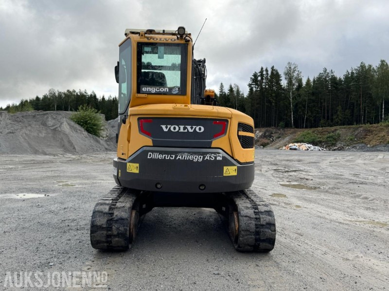 2016 Volvo ecr58d beltegraver 4301t, tiltrotator, pusseskuff,steinskuff - Мини-экскаватор: фото 5 2016 Volvo ecr58d beltegraver 4301t, tiltrotator, pusseskuff,steinskuff - Мини-экскаватор: фото 5
