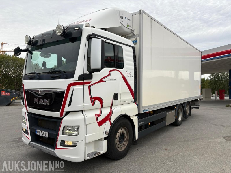 2017 MAN TGX 26.560 6x2 skapbil - kjøl/frys - Грузовик с закрытым кузовом: фото 1 2017 MAN TGX 26.560 6x2 skapbil - kjøl/frys - Грузовик с закрытым кузовом: фото 1