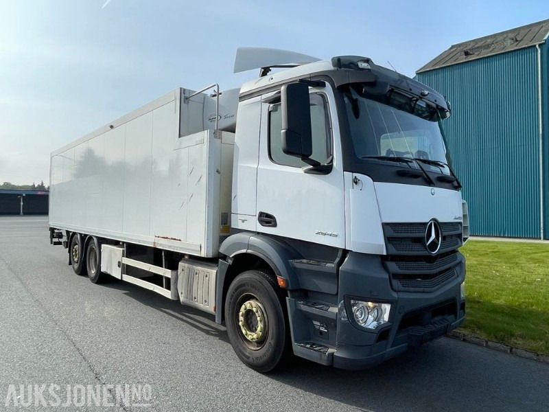 2017 Mercedes-Benz Antos Distribusjonsbil med kjøl Nordic Supra 850 - Lift - 121984 km. - Грузовик с закрытым кузовом: фото 2 2017 Mercedes-Benz Antos Distribusjonsbil med kjøl Nordic Supra 850 - Lift - 121984 km. - Грузовик с закрытым кузовом: фото 2