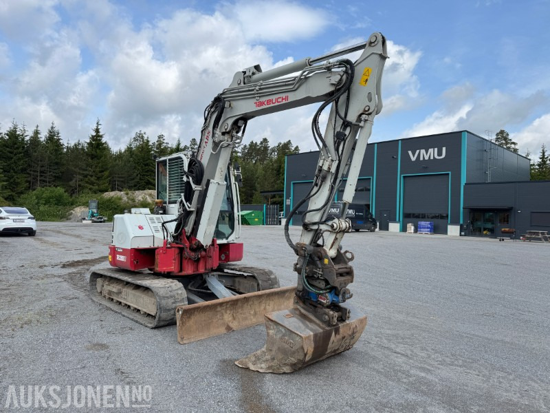 2018 Takeuchi TB280FR – 8,5-tonns gravemaskin med Side-to-Side Boom, tilt, sentralsmøring og 2 skuffer - Экскаватор: фото 4 2018 Takeuchi TB280FR – 8,5-tonns gravemaskin med Side-to-Side Boom, tilt, sentralsmøring og 2 skuffer - Экскаватор: фото 4