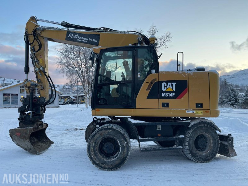 2019 Cat M314F Hjulgraver, 4840 timer, Tiltrotator, S60, maskinstyring, sertifisert til Juli 2026 - Экскаватор: фото 2 2019 Cat M314F Hjulgraver, 4840 timer, Tiltrotator, S60, maskinstyring, sertifisert til Juli 2026 - Экскаватор: фото 2