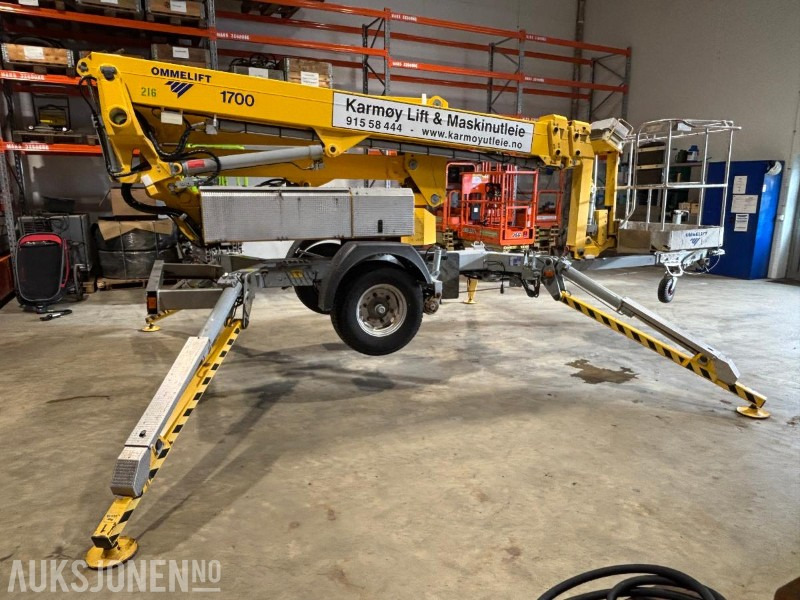 2019 OMMELIFT 1700EXB 17M ARBEIDSHØYDE. HYDRAULISK FREMDRIFT в лизинг 2019 OMMELIFT 1700EXB 17M ARBEIDSHØYDE. HYDRAULISK FREMDRIFT: фото 7