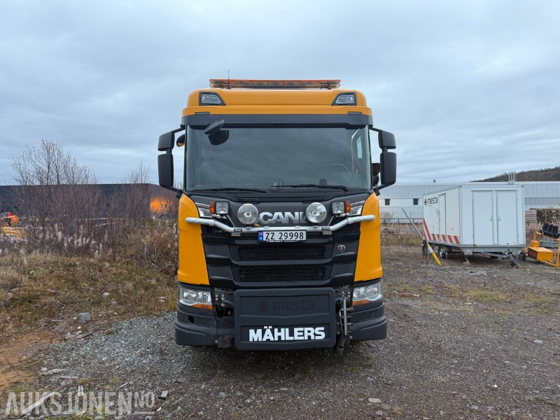 2019 Scania R580 8x4 - Krokbil - Brøyterigget - Underliggende skjær - Крюковой мультилифт: фото 2 2019 Scania R580 8x4 - Krokbil - Brøyterigget - Underliggende skjær - Крюковой мультилифт: фото 2