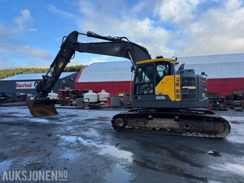 2020 Volvo ECR 235EL Gravemaskin - S70 feste - Pusskuffe - Sentralsmøring - bunkringspumpe - Steelwrist tiltrotator - Pusskuffe - Sertifisert - Экскаватор: фото 1 2020 Volvo ECR 235EL Gravemaskin - S70 feste - Pusskuffe - Sentralsmøring - bunkringspumpe - Steelwrist tiltrotator - Pusskuffe - Sertifisert - Экскаватор: фото 1