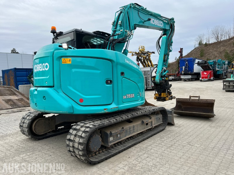 2021 Kobelco SK 75SR-7 Beltegraver med rotortilt/pusseskuff/graveskuff/smalskuff +++ - Экскаватор: фото 5 2021 Kobelco SK 75SR-7 Beltegraver med rotortilt/pusseskuff/graveskuff/smalskuff +++ - Экскаватор: фото 5