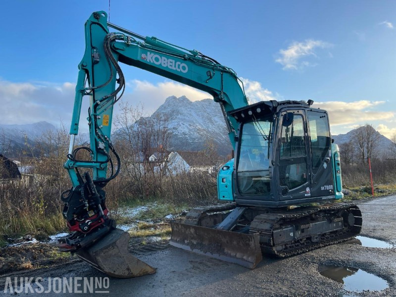 2021 Kobelco SK75SR-7 Gravemaskin med skjær, tiltrotator med gripekassett, nylig sertifisert, kun 2400 timer - Экскаватор: фото 1 2021 Kobelco SK75SR-7 Gravemaskin med skjær, tiltrotator med gripekassett, nylig sertifisert, kun 2400 timer - Экскаватор: фото 1