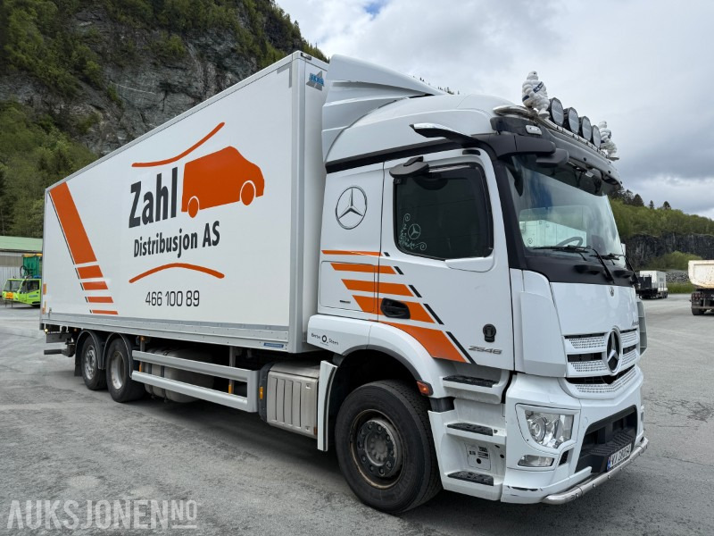 2021 Mercedes-Benz Actros 2546 6x2 Skapbil m/Zepro bakløft - Грузовик с закрытым кузовом: фото 3 2021 Mercedes-Benz Actros 2546 6x2 Skapbil m/Zepro bakløft - Грузовик с закрытым кузовом: фото 3