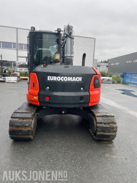 2022 Eurocomach 85SB. Engcon tilt, sentralsmøring, to skuffer, - Экскаватор: фото 2 2022 Eurocomach 85SB. Engcon tilt, sentralsmøring, to skuffer, - Экскаватор: фото 2