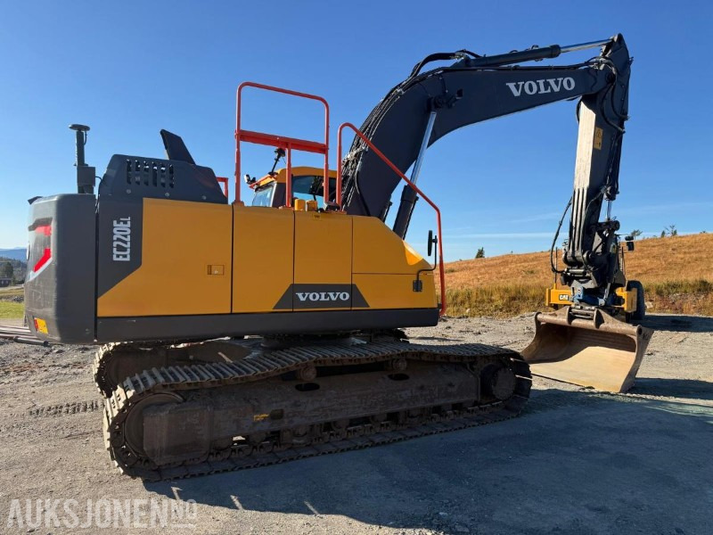 2022 Volvo EC220EL BELTEGRAVER ROTOTILT SERVICEHISTORIKK - Экскаватор: фото 5 2022 Volvo EC220EL BELTEGRAVER ROTOTILT SERVICEHISTORIKK - Экскаватор: фото 5