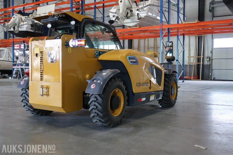 2023 XCMG XC6-2506E Elektrisk teleskoptruck - Skuff - Gafler - Lader, Kun 13 Timer - Телескопический погрузчик: фото 5 2023 XCMG XC6-2506E Elektrisk teleskoptruck - Skuff - Gafler - Lader, Kun 13 Timer - Телескопический погрузчик: фото 5