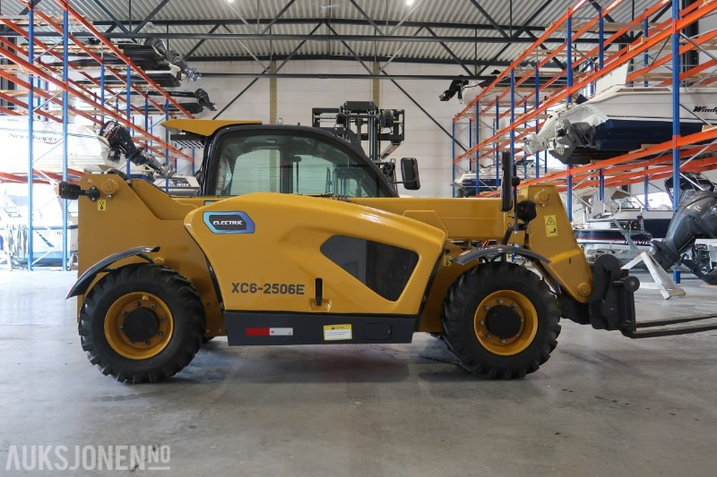 2023 XCMG XC6-2506E Elektrisk teleskoptruck - Skuff - Gafler - Lader, Kun 13 Timer - Телескопический погрузчик: фото 4 2023 XCMG XC6-2506E Elektrisk teleskoptruck - Skuff - Gafler - Lader, Kun 13 Timer - Телескопический погрузчик: фото 4