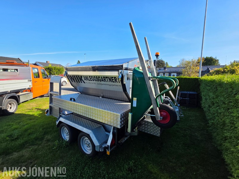2024 Brian James Trailers A-Type asfalthenger med 2021 Svepac F 90A vibroplate 2.9kW, 2022 Honda EU22i strømaggregat og utstyr - Строительное оборудование: фото 3 2024 Brian James Trailers A-Type asfalthenger med 2021 Svepac F 90A vibroplate 2.9kW, 2022 Honda EU22i strømaggregat og utstyr - Строительное оборудование: фото 3