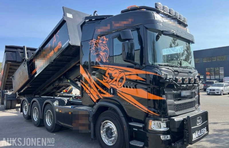 2024 Scania R590 8x4 krokbil - 12 000 km - serviceavtale - Крюковой мультилифт: фото 4 2024 Scania R590 8x4 krokbil - 12 000 km - serviceavtale - Крюковой мультилифт: фото 4