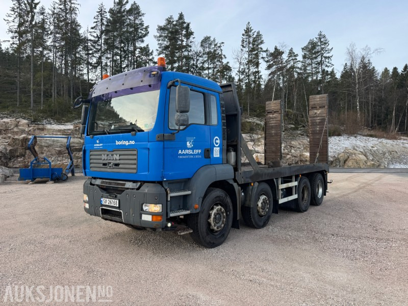 2010 MAN TGA 8x4 Lastebil med maskinpåbygg / maskinrampe - Коммунальная/ Специальная техника: фото 1 2010 MAN TGA 8x4 Lastebil med maskinpåbygg / maskinrampe - Коммунальная/ Специальная техника: фото 1