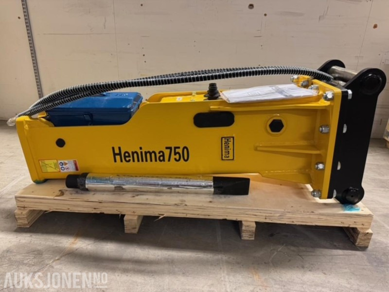 Новый Гидромолот для Строительной техники NY HENIMA PIGGHAMMER TIL 6-9 TONNS GRAVEMASKIN S50 M/GARANTI: фото 1