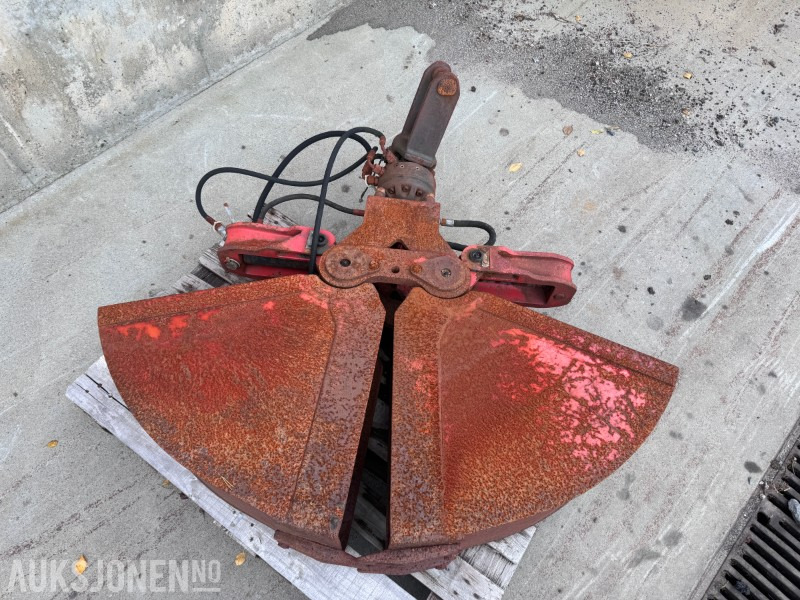 2002 Palfinger PZG 150 G - Hydraulisk grabb/skuff for kran med rotator - Навесное оборудование для Строительной техники: фото 2 2002 Palfinger PZG 150 G - Hydraulisk grabb/skuff for kran med rotator - Навесное оборудование для Строительной техники: фото 2