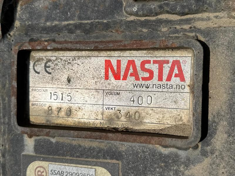 Nasta 400L tannskuffe | S50 feste | Hardox - Навесное оборудование для Строительной техники: фото 4 Nasta 400L tannskuffe | S50 feste | Hardox - Навесное оборудование для Строительной техники: фото 4