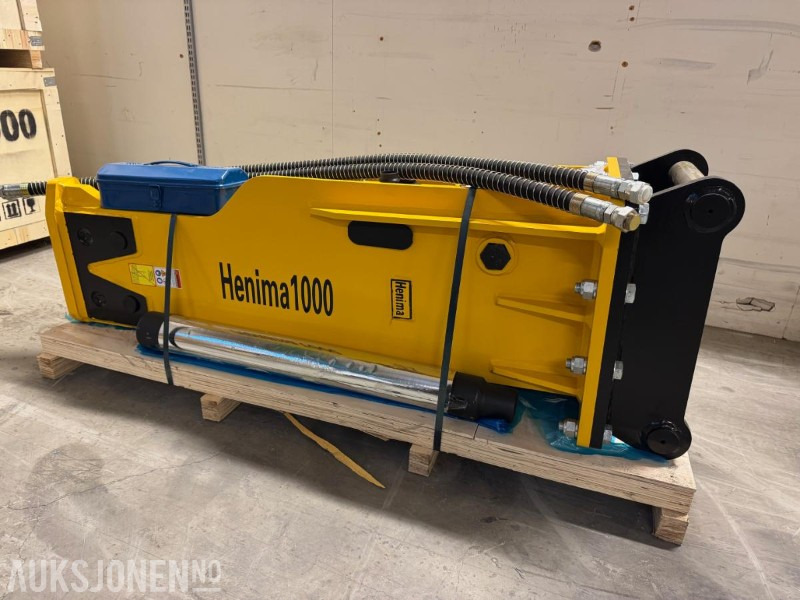 Ny Henima pigghammer til 10-15 tonns gravemaskin S60 m/garanti - Гидромолот: фото 1 Ny Henima pigghammer til 10-15 tonns gravemaskin S60 m/garanti - Гидромолот: фото 1