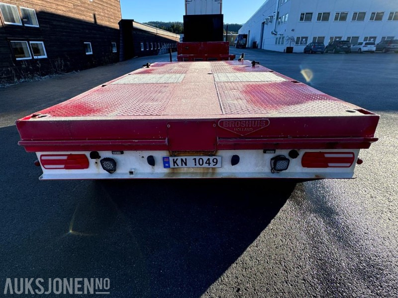 2005 Broshuis 3AUD44 Brønntralle / Brønnhenger - Uttrekk - Tvangsstyring - Metallisert kantramme - EU godkjent - Прицеп: фото 2 2005 Broshuis 3AUD44 Brønntralle / Brønnhenger - Uttrekk - Tvangsstyring - Metallisert kantramme - EU godkjent - Прицеп: фото 2