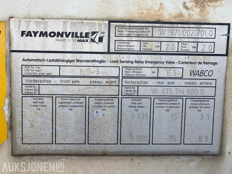 2007 Faymonville element tralle - Прицеп: фото 4 2007 Faymonville element tralle - Прицеп: фото 4