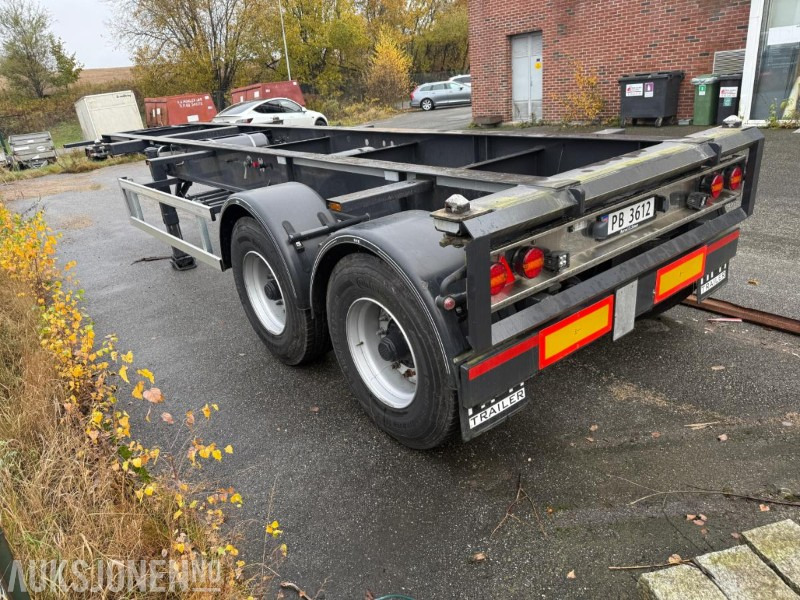 2022 HFR 2 AKSLET SEMITRAILER  CONTAINERCHASSIS LITE BRUKT NY EU. - Прицеп: фото 4 2022 HFR 2 AKSLET SEMITRAILER  CONTAINERCHASSIS LITE BRUKT NY EU. - Прицеп: фото 4