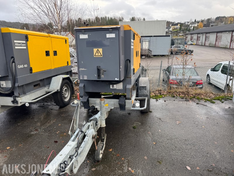 2010 Atlas Copco Atlas Copco QAS 20 - Strømaggregat 20 kVA, 400/230V - Промышленное оборудование: фото 3 2010 Atlas Copco Atlas Copco QAS 20 - Strømaggregat 20 kVA, 400/230V - Промышленное оборудование: фото 3