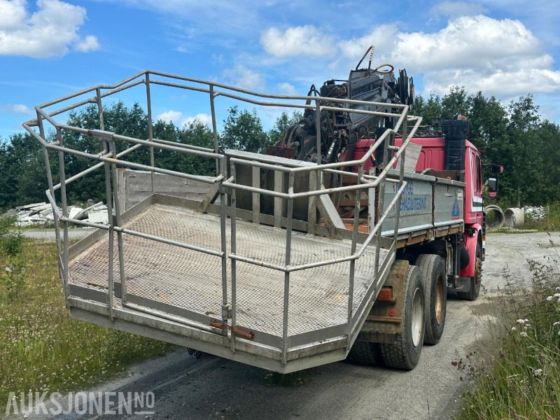 Scania P112H - Intercooler - 6X2 - Fastmontert kran med uttrekk og kurv - Tipp kasse - Автоманипулятор: фото 5 Scania P112H - Intercooler - 6X2 - Fastmontert kran med uttrekk og kurv - Tipp kasse - Автоманипулятор: фото 5