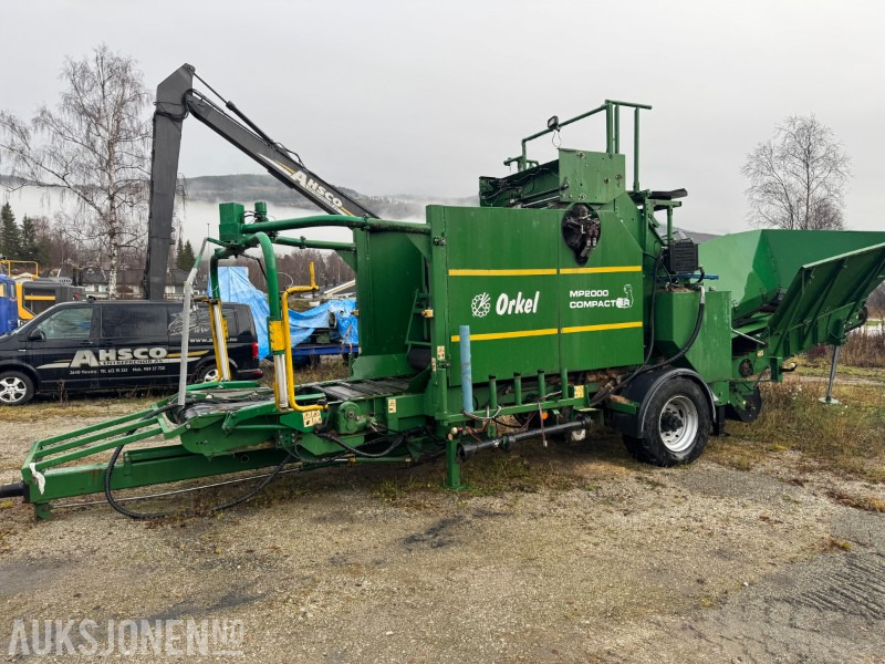 2009 Orkel MP2000 Compact stasjonær rundballepresse for halm, flis, plast og lignende. - Сельскохозяйственная техника: фото 1 2009 Orkel MP2000 Compact stasjonær rundballepresse for halm, flis, plast og lignende. - Сельскохозяйственная техника: фото 1