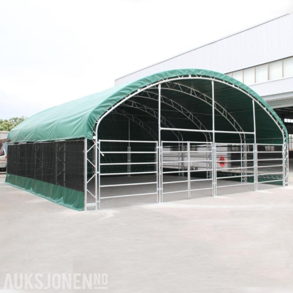 Hardlife husdyrtelt 10x10m - Сельскохозяйственная техника: фото 1 Hardlife husdyrtelt 10x10m - Сельскохозяйственная техника: фото 1