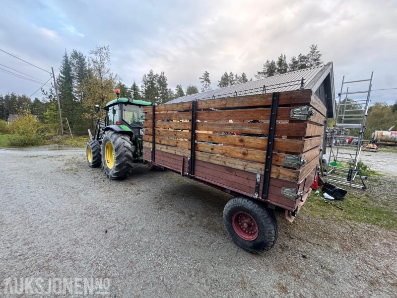 Сельскохозяйственная техника Uregistrert Moelven tilhenger  til traktor med høye karmer: фото 1