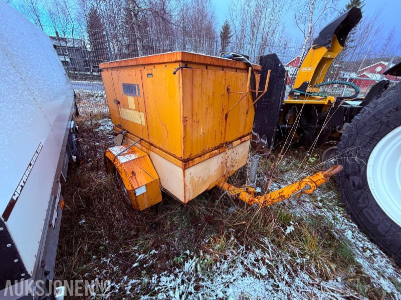Tilhenger Kompressor O.MALMKVIST AB BINI 610 - Rep objekt - Строительное оборудование: фото 2 Tilhenger Kompressor O.MALMKVIST AB BINI 610 - Rep objekt - Строительное оборудование: фото 2