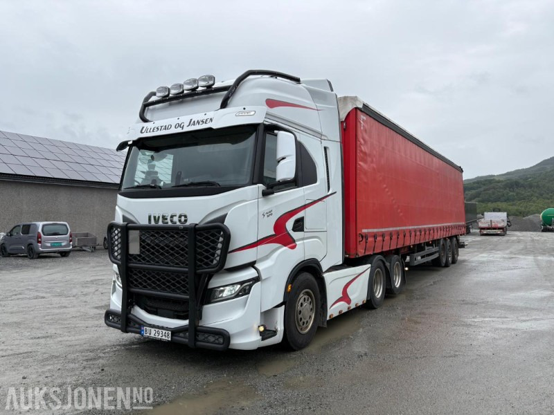 2021 Iveco S-way 570 trekkvogn med 3akslet kel-berg henger - Тягач: фото 2 2021 Iveco S-way 570 trekkvogn med 3akslet kel-berg henger - Тягач: фото 2
