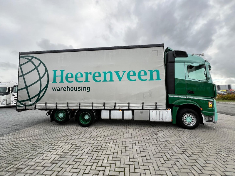 Mercedes-Benz Actros 2745 6x2 bakwagen Schuifzeilen - Тентованный грузовик: фото 2 Mercedes-Benz Actros 2745 6x2 bakwagen Schuifzeilen - Тентованный грузовик: фото 2