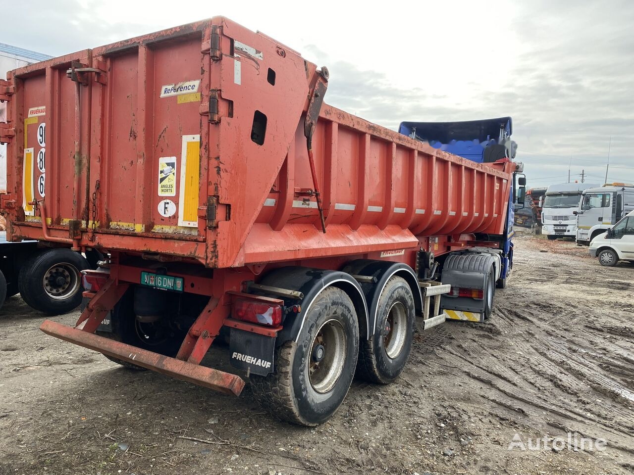 Fruehauf Semiremorca basculabila Aluminiu Agregate PV 6.28 T /// 2 PIECE - Самосвальный полуприцеп: фото 2 Fruehauf Semiremorca basculabila Aluminiu Agregate PV 6.28 T /// 2 PIECE - Самосвальный полуприцеп: фото 2