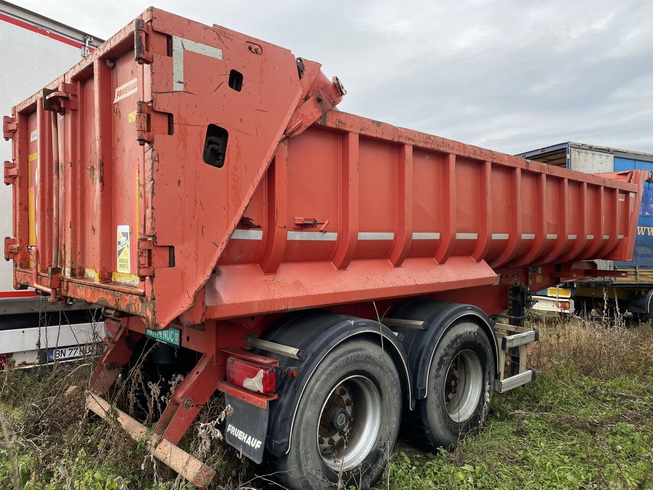 Fruehauf Semiremorca basculabila Aluminiu Agregate PV 6.28 T /// 2 PIECE - Самосвальный полуприцеп: фото 2 Fruehauf Semiremorca basculabila Aluminiu Agregate PV 6.28 T /// 2 PIECE - Самосвальный полуприцеп: фото 2
