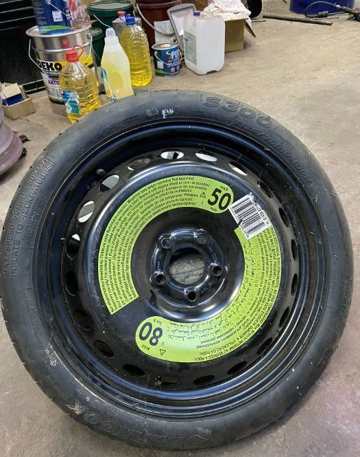 Rezerva slim Audi A5,A6,A7,A8 T125/70R19 ET29 - Колесо: фото 1 Rezerva slim Audi A5,A6,A7,A8 T125/70R19 ET29 - Колесо: фото 1