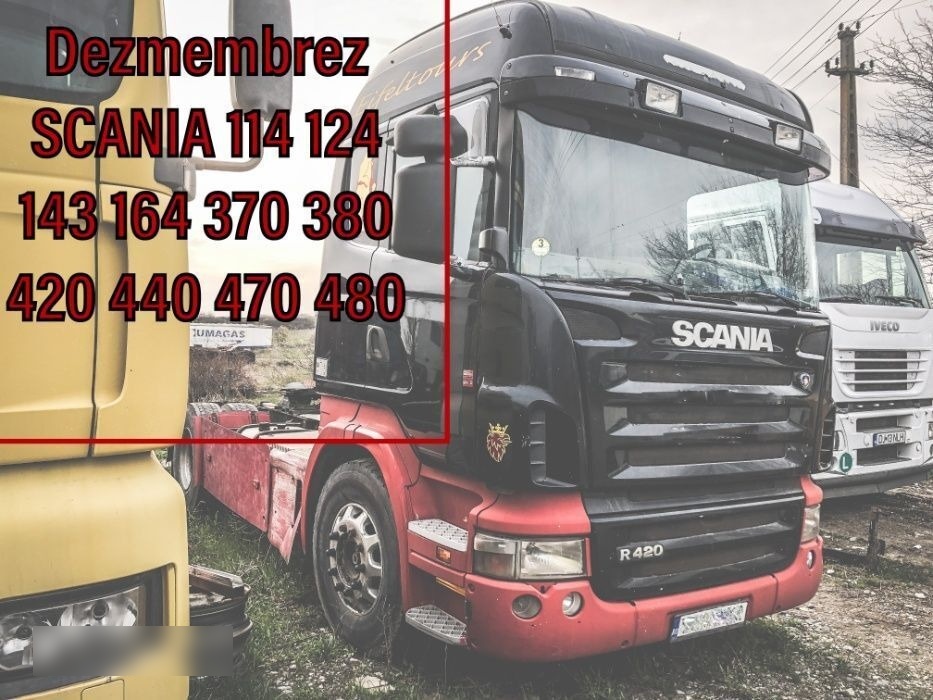 Scania 370 ,420, 440r 470 480 L 112 113 114L - PIESE DIN DEZMEMBRARI - Тягач: фото 1 Scania 370 ,420, 440r 470 480 L 112 113 114L - PIESE DIN DEZMEMBRARI - Тягач: фото 1