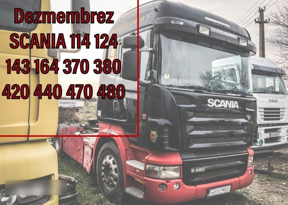 Scania 370 ,420, 440r 470 480 L 112 113 Piese Dezmembrari - Тягач: фото 1 Scania 370 ,420, 440r 470 480 L 112 113 Piese Dezmembrari - Тягач: фото 1