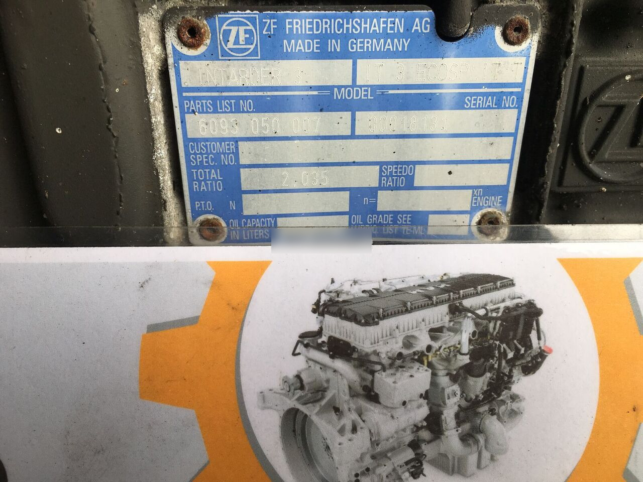 ZF 16S2331TD 1356052026 truck - Коробка передач для Грузовиков: фото 4 ZF 16S2331TD 1356052026 truck - Коробка передач для Грузовиков: фото 4