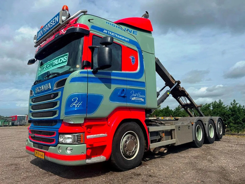 Крюковой мультилифт Scania R580 V8 hoglift. Air / Air suspension.: фото 1