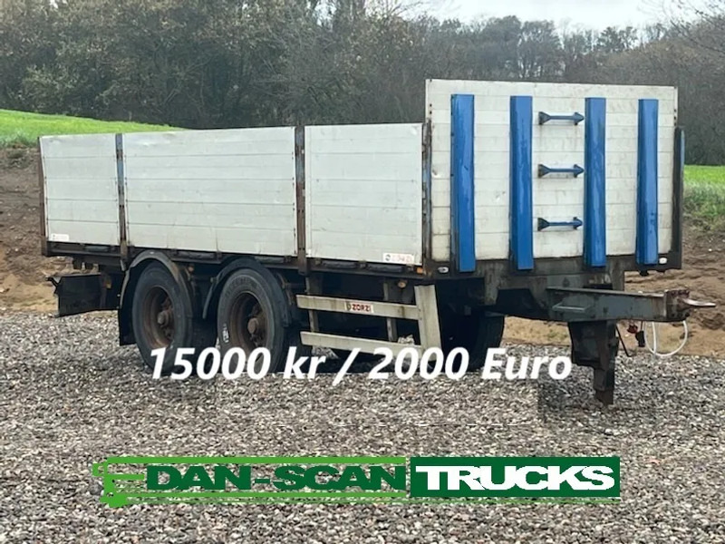 ZORZI Tandem trailer aluminium site - Прицеп бортовой/ Платформа: фото 1 ZORZI Tandem trailer aluminium site - Прицеп бортовой/ Платформа: фото 1