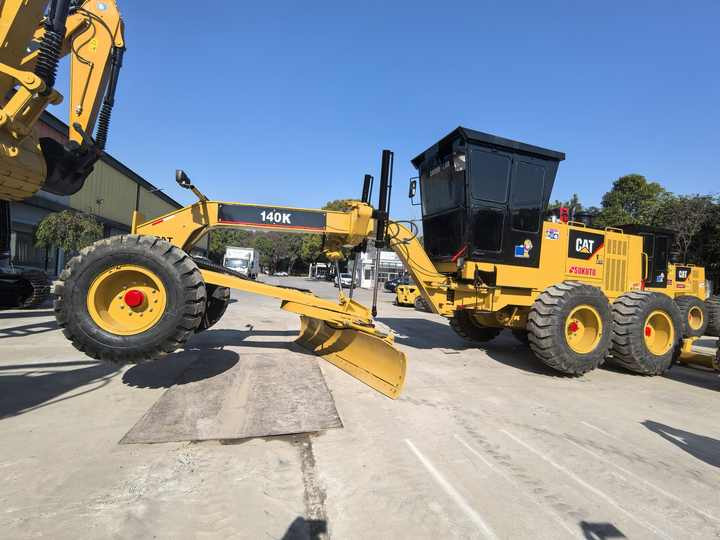 Грейдер Good Condition Used machinery CAT 140k Motor Grader used original cat 140k hydraulic grader on hot sale: фото 6