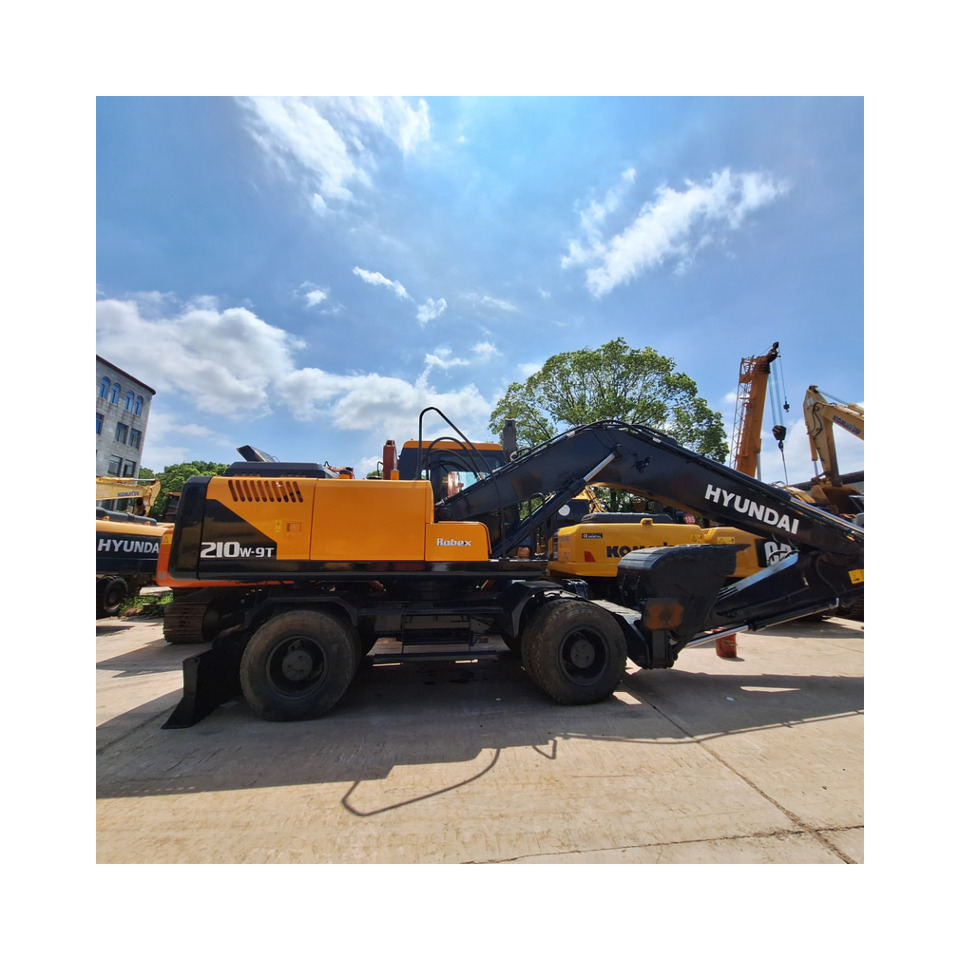 Hyundai 210w-9T wheel excavator - Колёсный экскаватор: фото 2 Hyundai 210w-9T wheel excavator - Колёсный экскаватор: фото 2