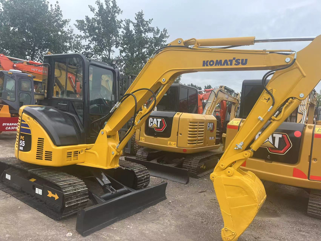 Komatsu PC55mr-3 - Мини-экскаватор: фото 1 Komatsu PC55mr-3 - Мини-экскаватор: фото 1