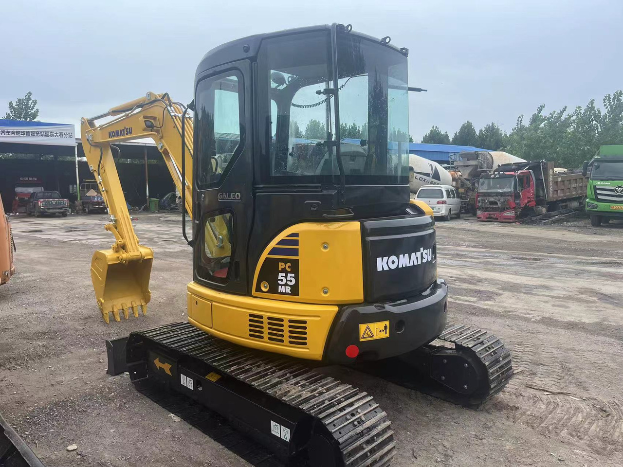 Komatsu PC55mr-3 - Мини-экскаватор: фото 3 Komatsu PC55mr-3 - Мини-экскаватор: фото 3