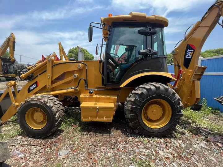 Used Backhoe Loader Manufacturers Direct Sale Backhoe Second hand Caterpillar Backhoe 420F for Sale - Экскаватор-погрузчик: фото 3 Used Backhoe Loader Manufacturers Direct Sale Backhoe Second hand Caterpillar Backhoe 420F for Sale - Экскаватор-погрузчик: фото 3