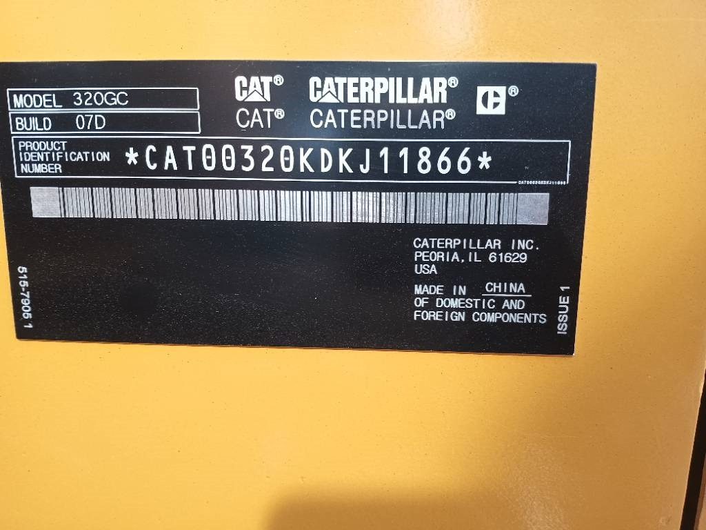 CAT 320 GC - Гусеничный экскаватор: фото 3 CAT 320 GC - Гусеничный экскаватор: фото 3